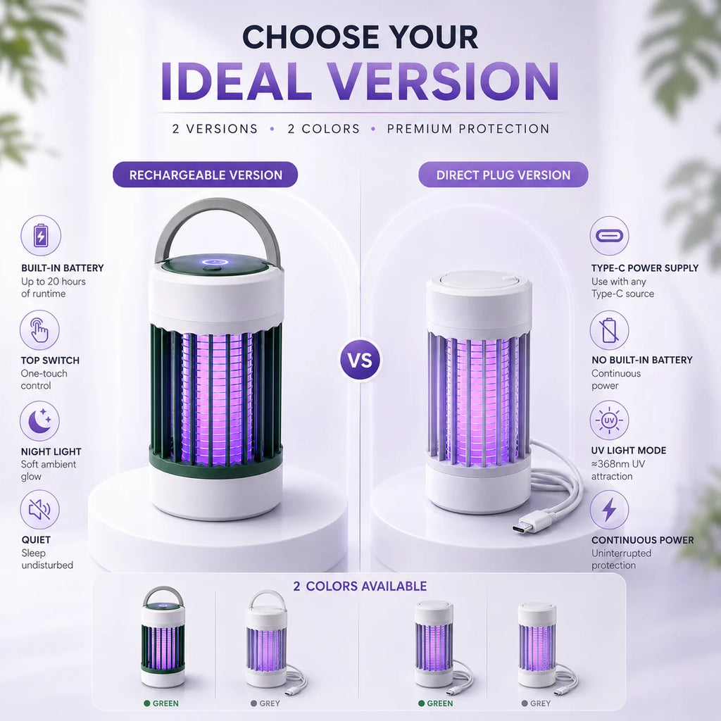Lampe anti moustique
