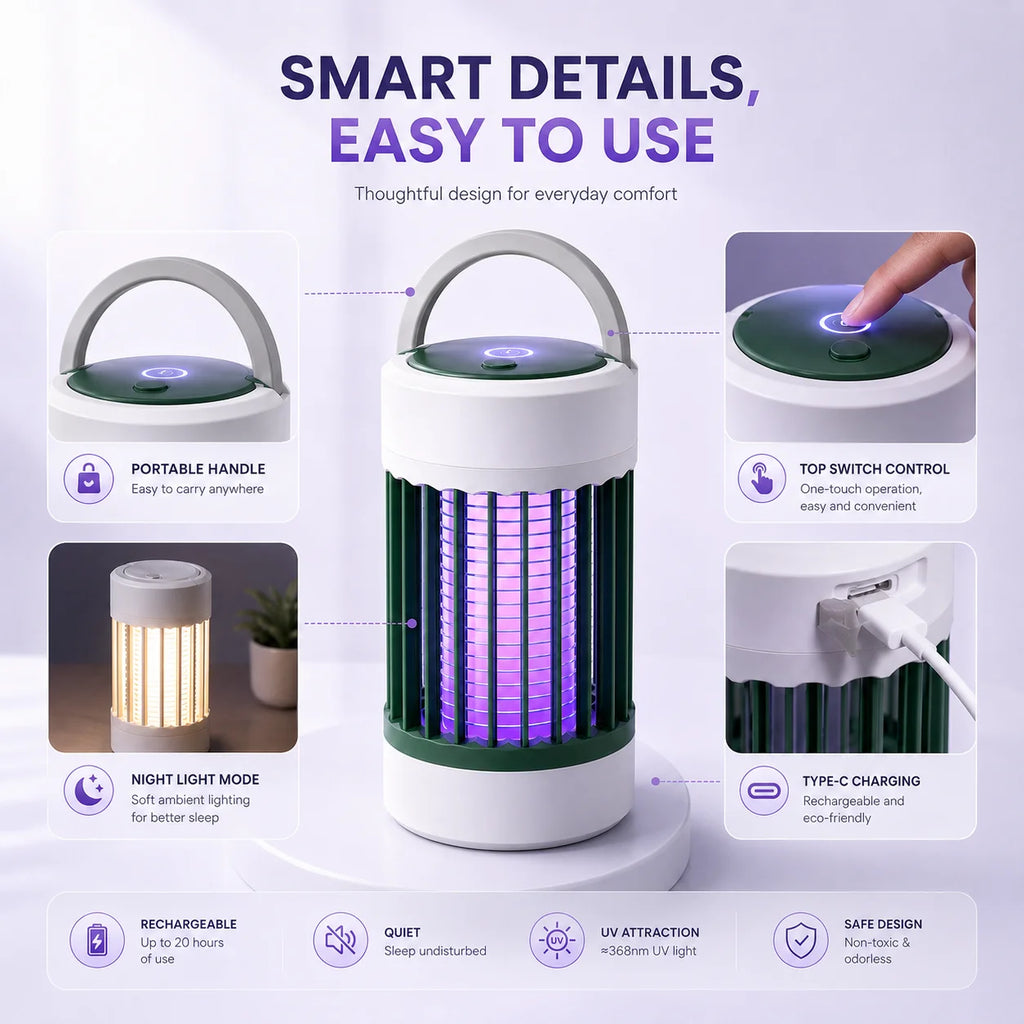 Lampe anti moustique